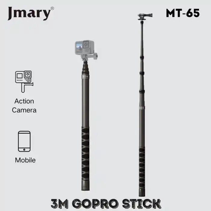 Jmary MT-65 Carbon Fiber GoPro Selfie Stick